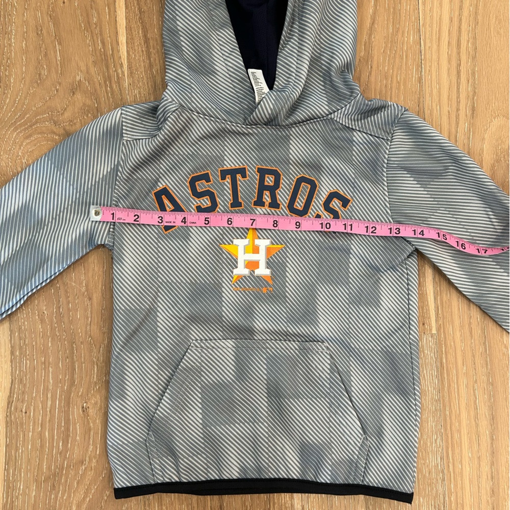 MLB Astros Hoodie boys size 4/5 X-Small - Picture 6 of 7